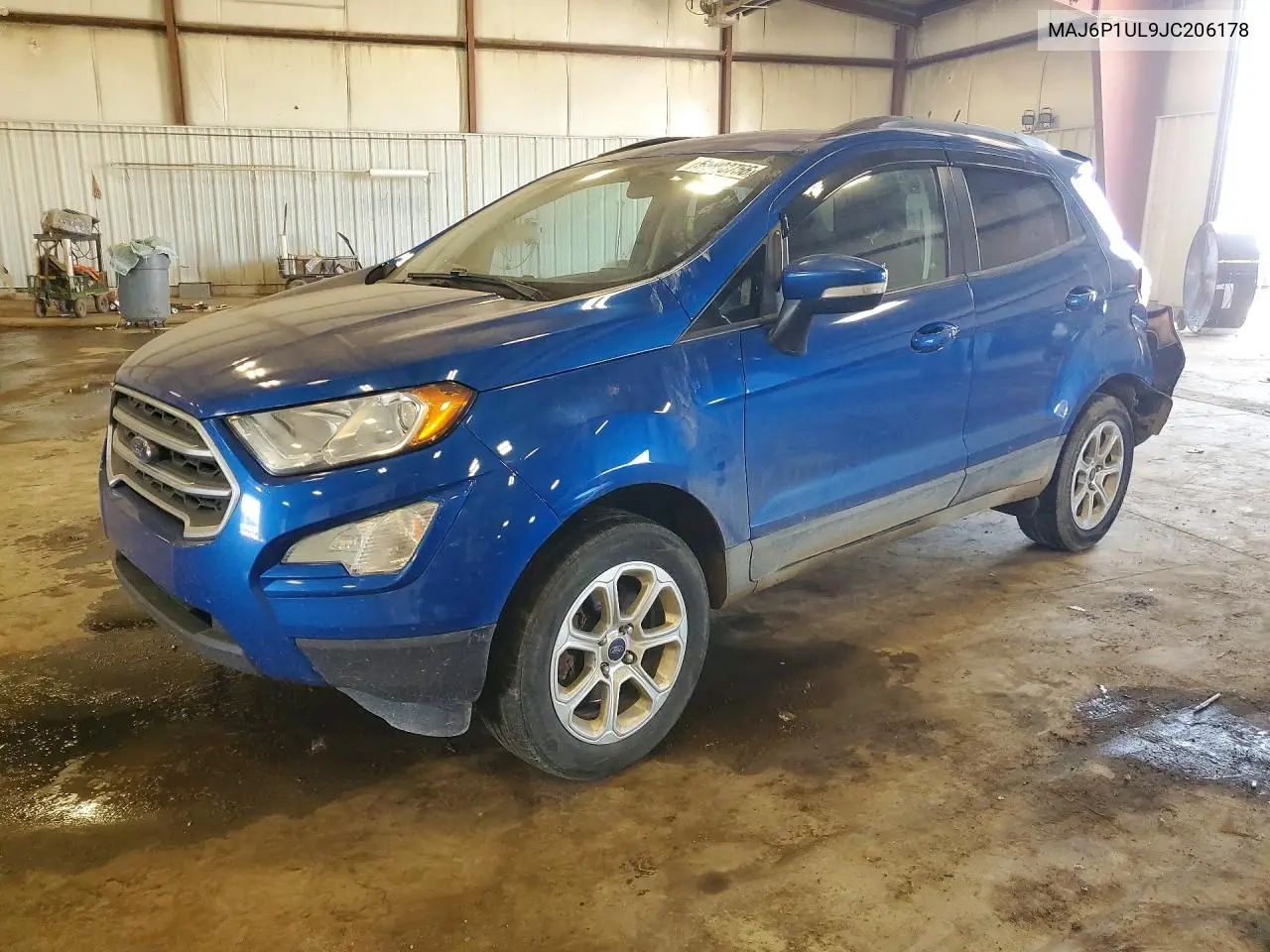 2018 Ford Ecosport Se VIN: MAJ6P1UL9JC206178 Lot: 60803756