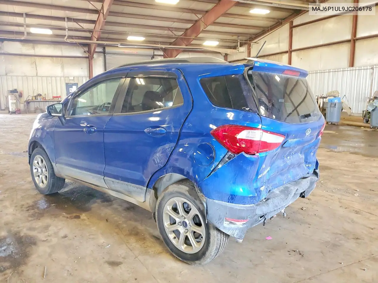 2018 Ford Ecosport Se VIN: MAJ6P1UL9JC206178 Lot: 60803756