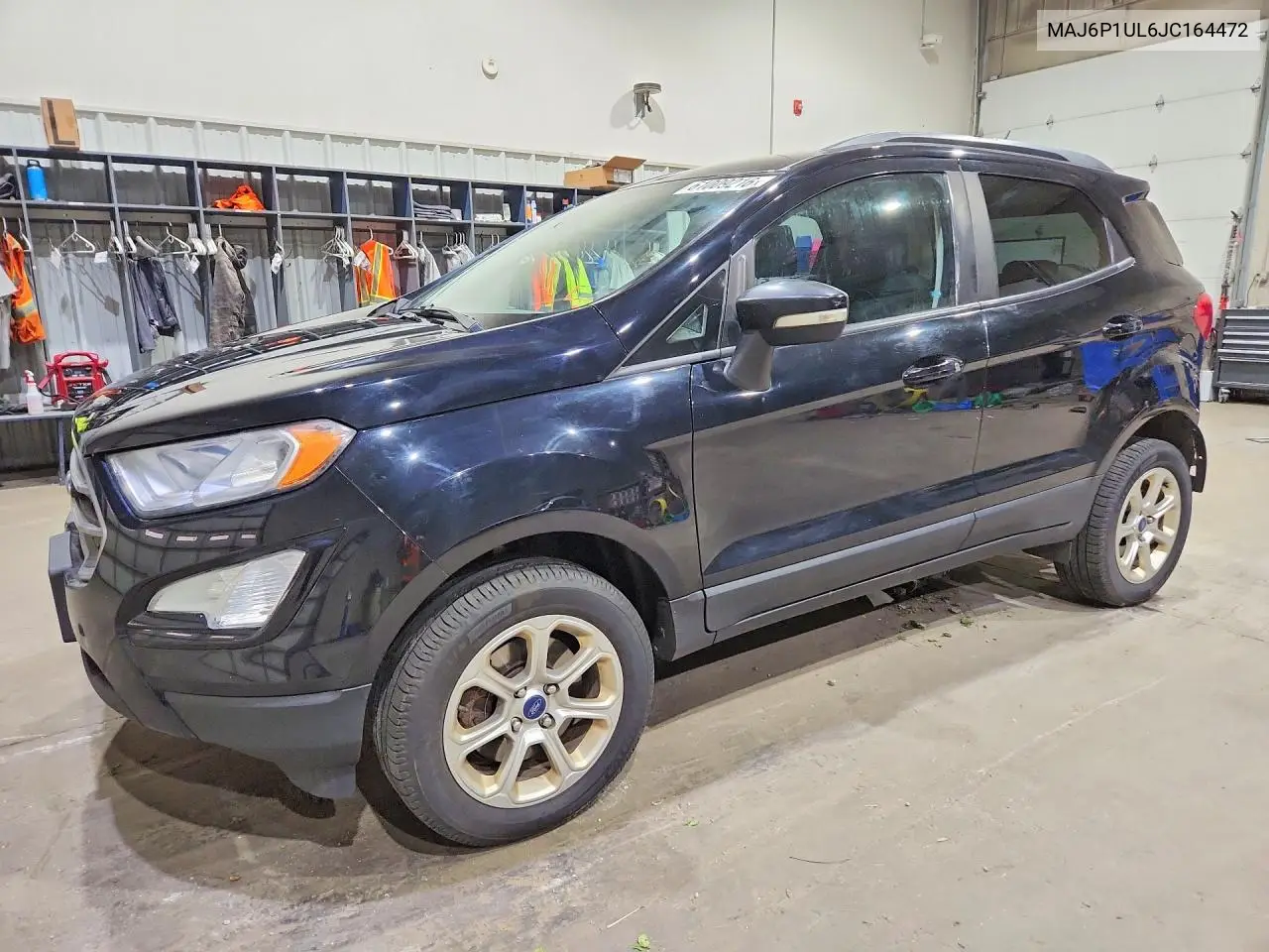2018 Ford Ecosport Se VIN: MAJ6P1UL6JC164472 Lot: 61009216