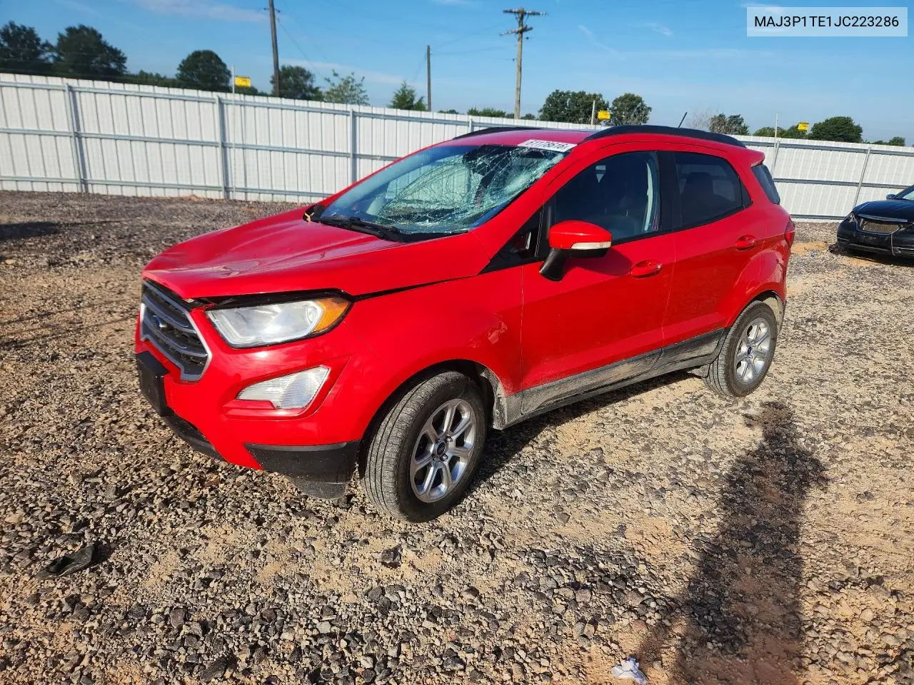 2018 Ford Ecosport VIN: MAJ3P1TE1JC223286 Lot: 61178616