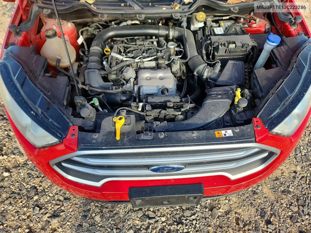 2018 Ford Ecosport VIN: MAJ3P1TE1JC223286 Lot: 61178616