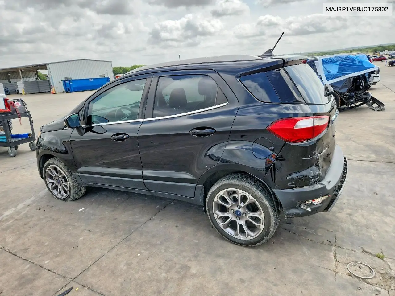 2018 Ford Ecosport Titanium VIN: MAJ3P1VE8JC175802 Lot: 61228726