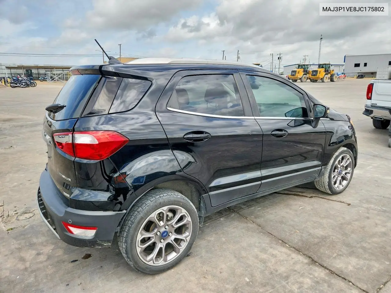 2018 Ford Ecosport Titanium VIN: MAJ3P1VE8JC175802 Lot: 61228726