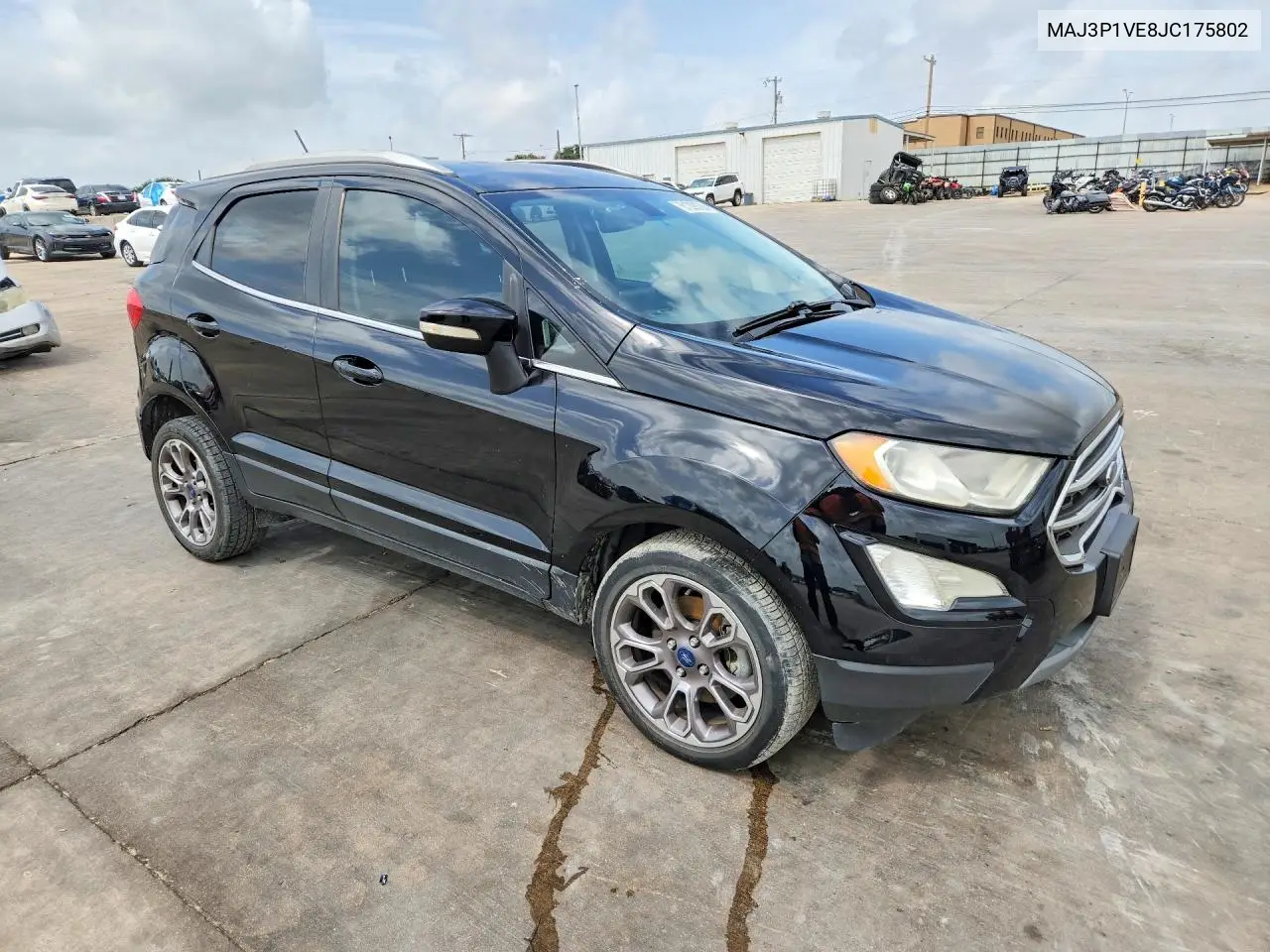 2018 Ford Ecosport Titanium VIN: MAJ3P1VE8JC175802 Lot: 61228726