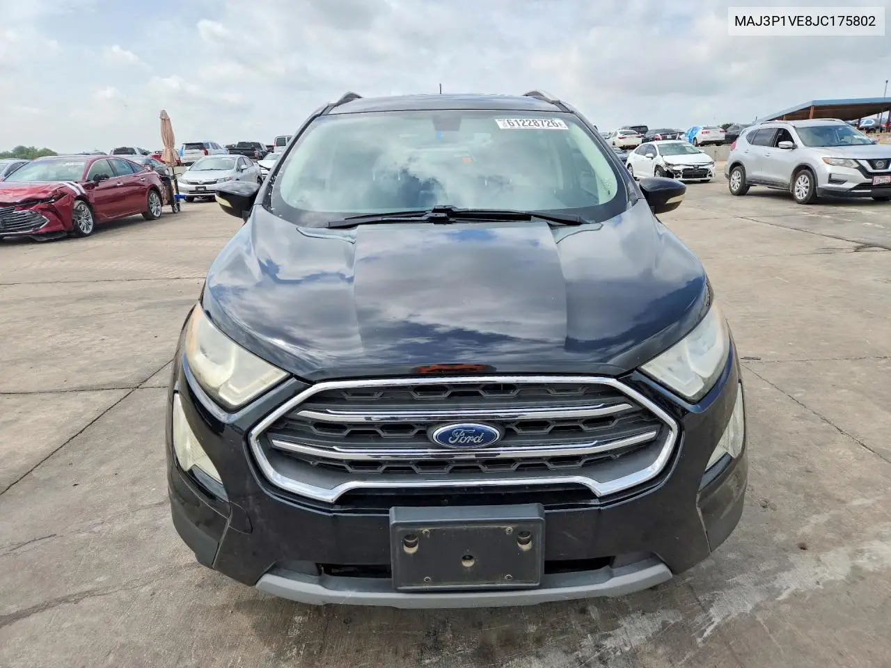 2018 Ford Ecosport Titanium VIN: MAJ3P1VE8JC175802 Lot: 61228726