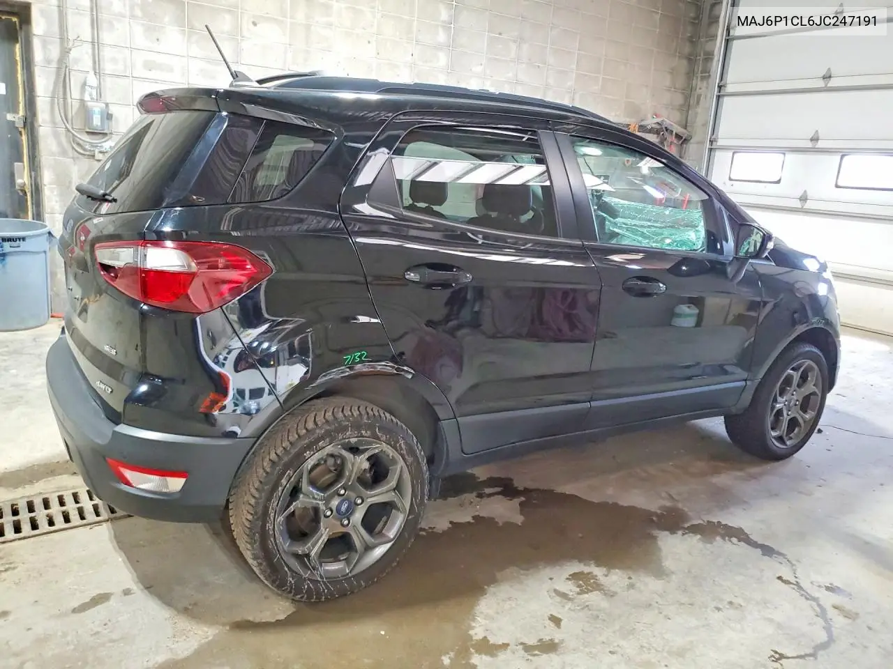2018 Ford Ecosport Ses VIN: MAJ6P1CL6JC247191 Lot: 61309226