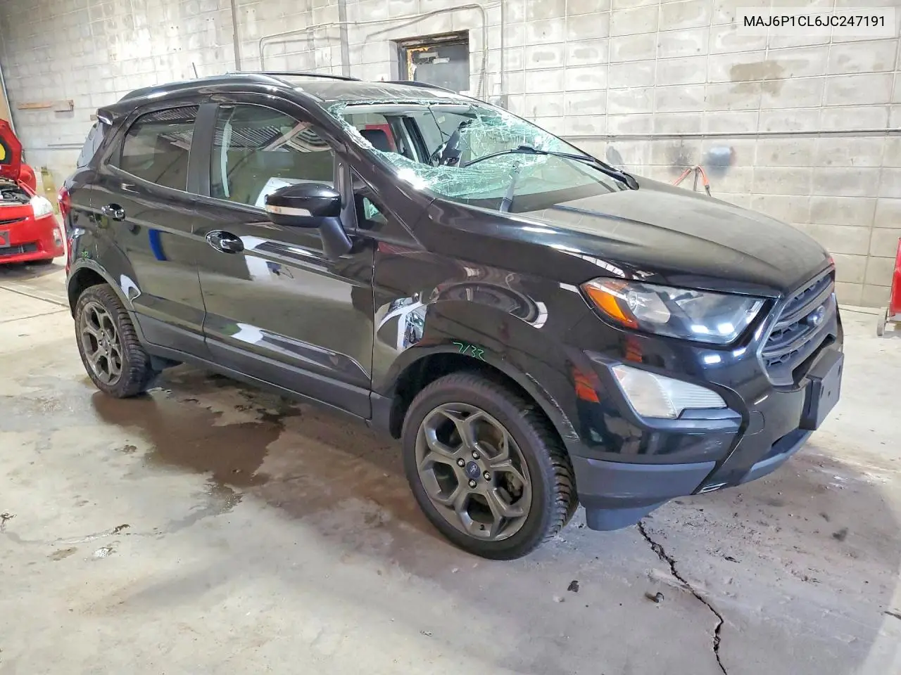 2018 Ford Ecosport Ses VIN: MAJ6P1CL6JC247191 Lot: 61309226