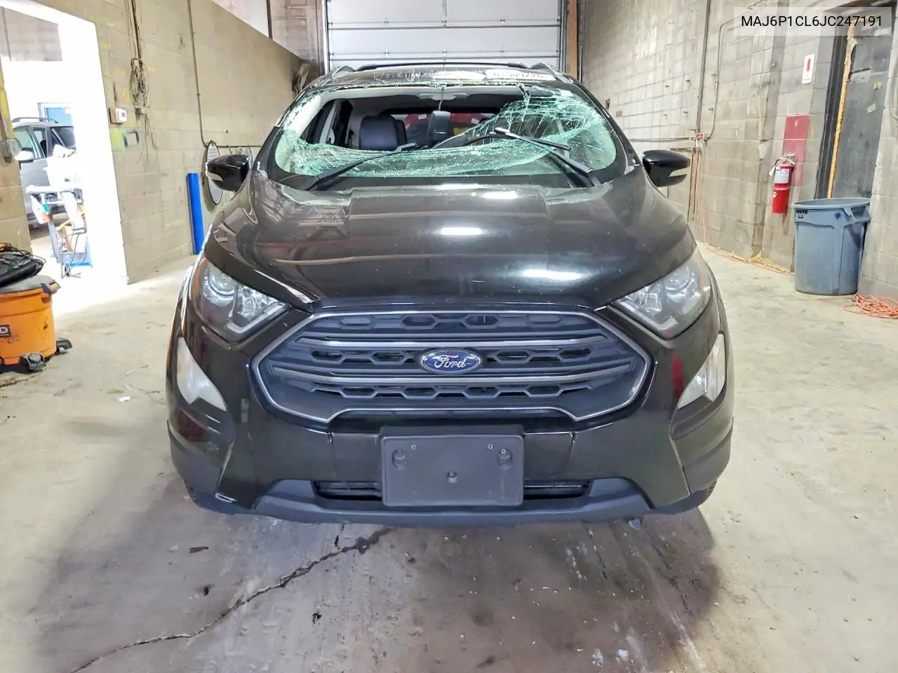 2018 Ford Ecosport Ses VIN: MAJ6P1CL6JC247191 Lot: 61309226