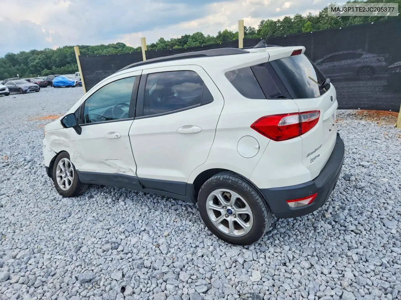2018 Ford Ecosport Se VIN: MAJ3P1TE2JC205377 Lot: 61446546
