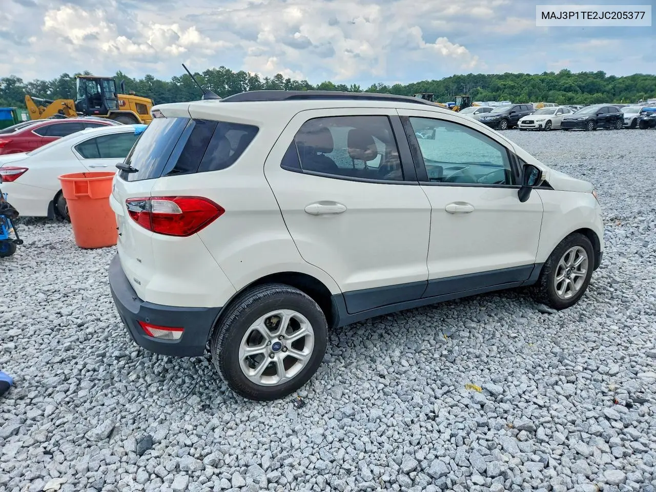 2018 Ford Ecosport Se VIN: MAJ3P1TE2JC205377 Lot: 61446546