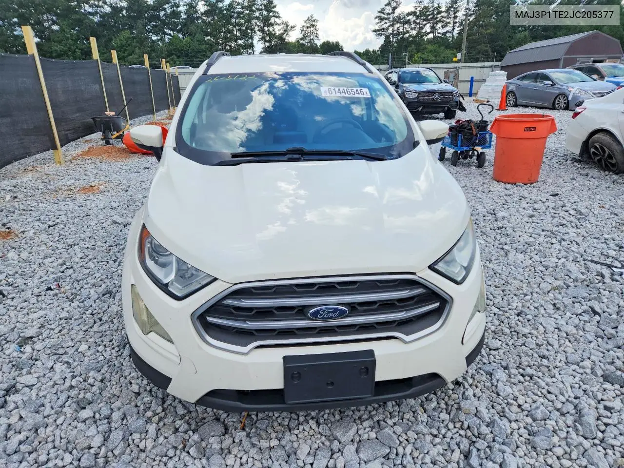 2018 Ford Ecosport Se VIN: MAJ3P1TE2JC205377 Lot: 61446546