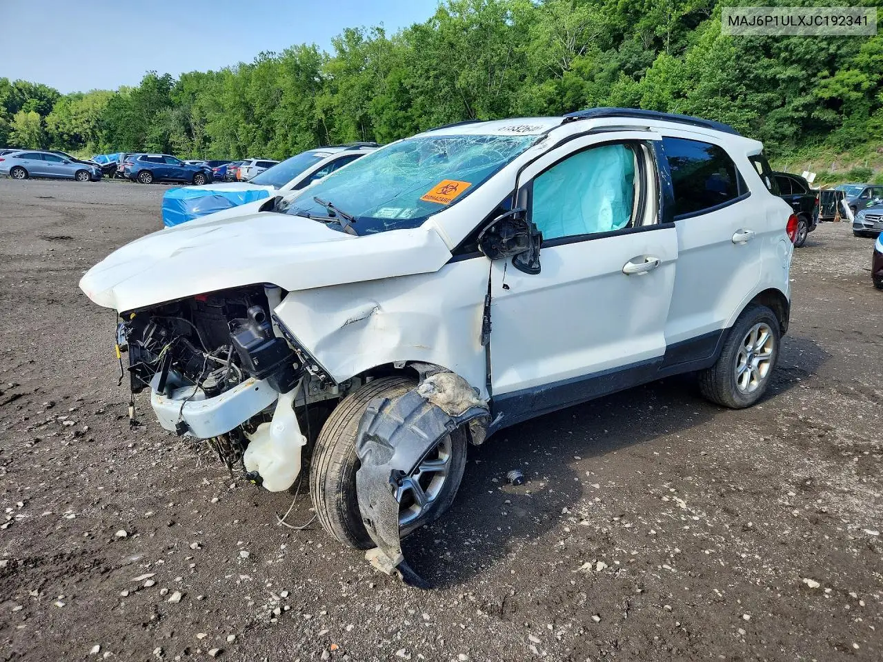 2018 Ford Ecosport Se VIN: MAJ6P1ULXJC192341 Lot: 61532646