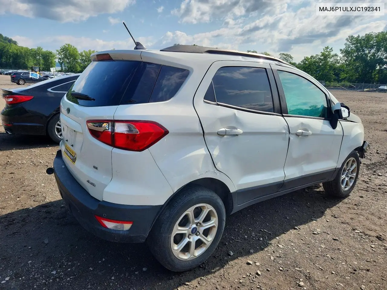 2018 Ford Ecosport Se VIN: MAJ6P1ULXJC192341 Lot: 61532646