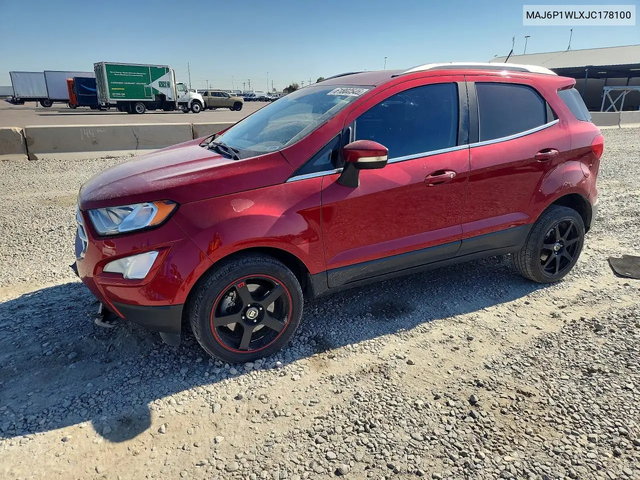 2018 Ford Ecosport Titanium VIN: MAJ6P1WLXJC178100 Lot: 61802546