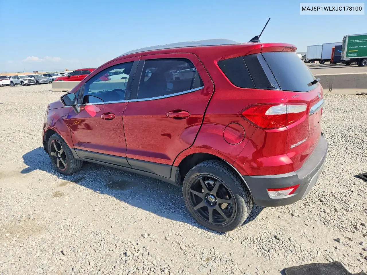 2018 Ford Ecosport Titanium VIN: MAJ6P1WLXJC178100 Lot: 61802546