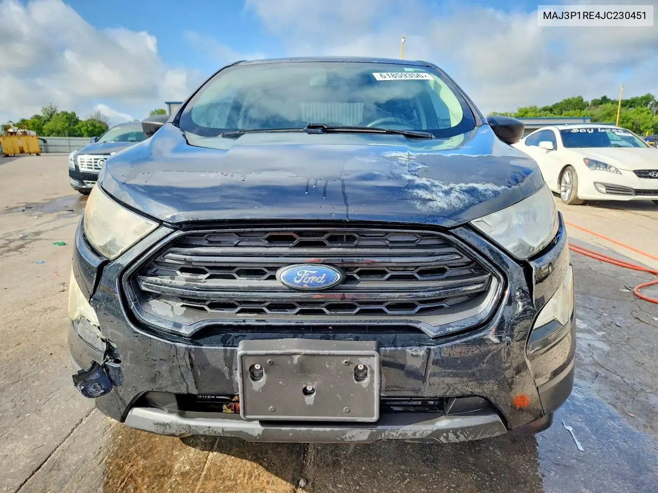 2018 Ford Ecosport S VIN: MAJ3P1RE4JC230451 Lot: 61859356