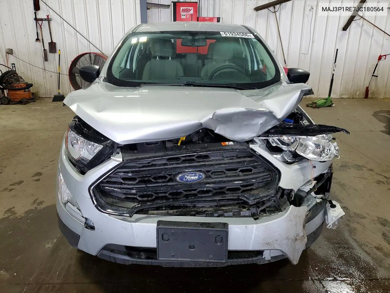 2018 Ford Ecosport S VIN: MAJ3P1RE7JC180564 Lot: 61934586