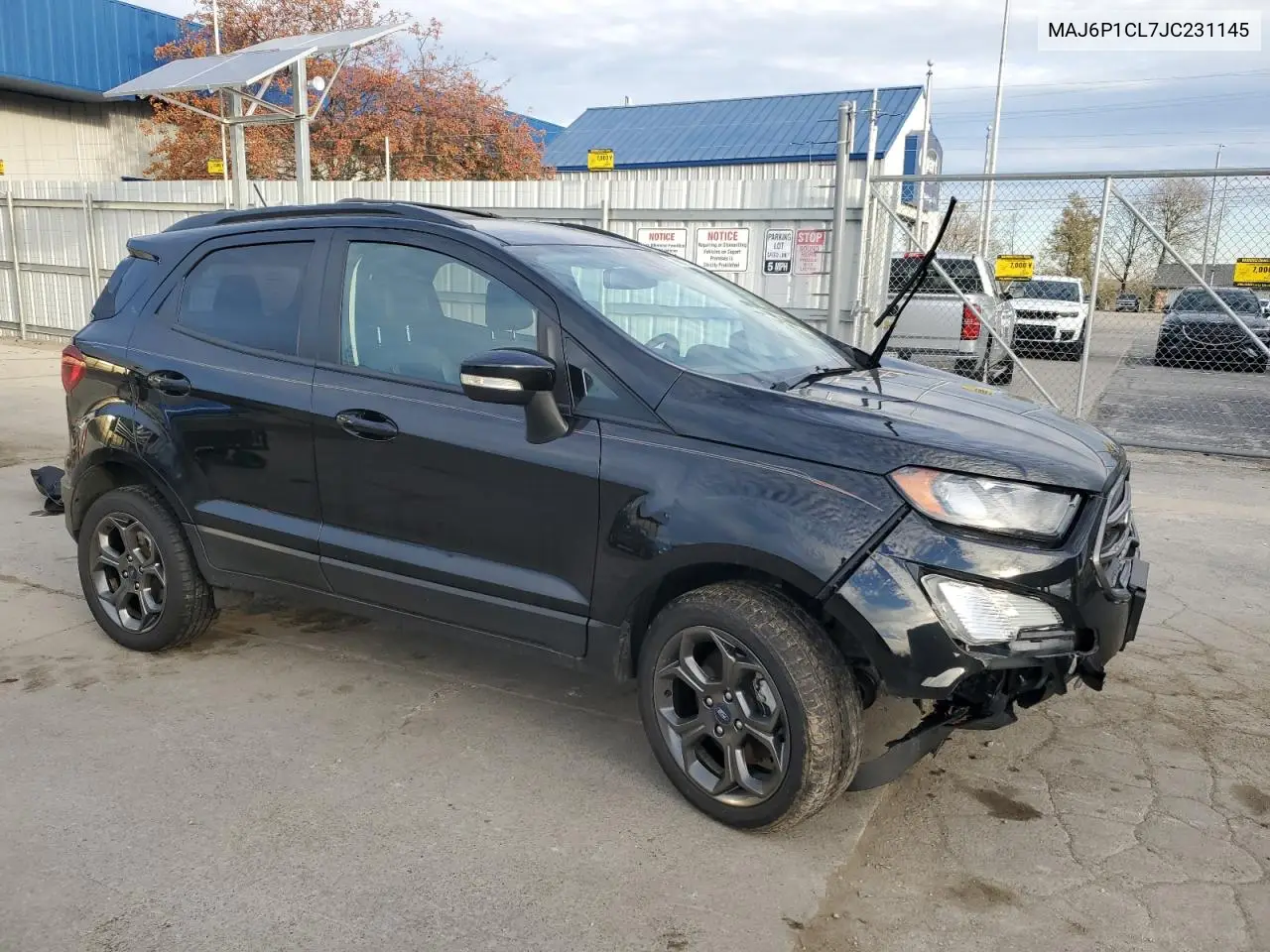 MAJ6P1CL7JC231145 2018 Ford Ecosport Ses