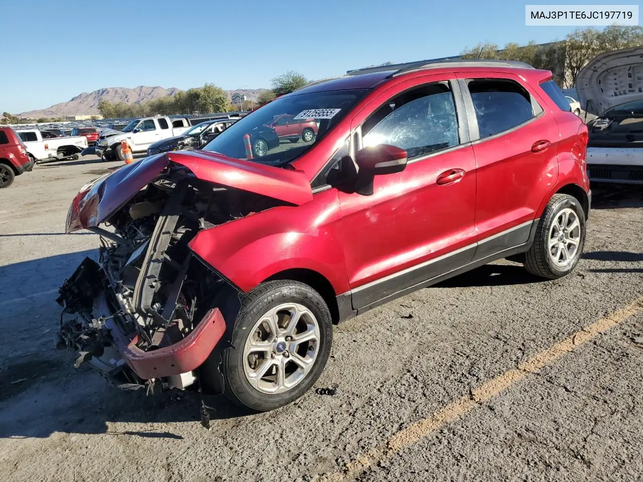 MAJ3P1TE6JC197719 2018 Ford Ecosport Se
