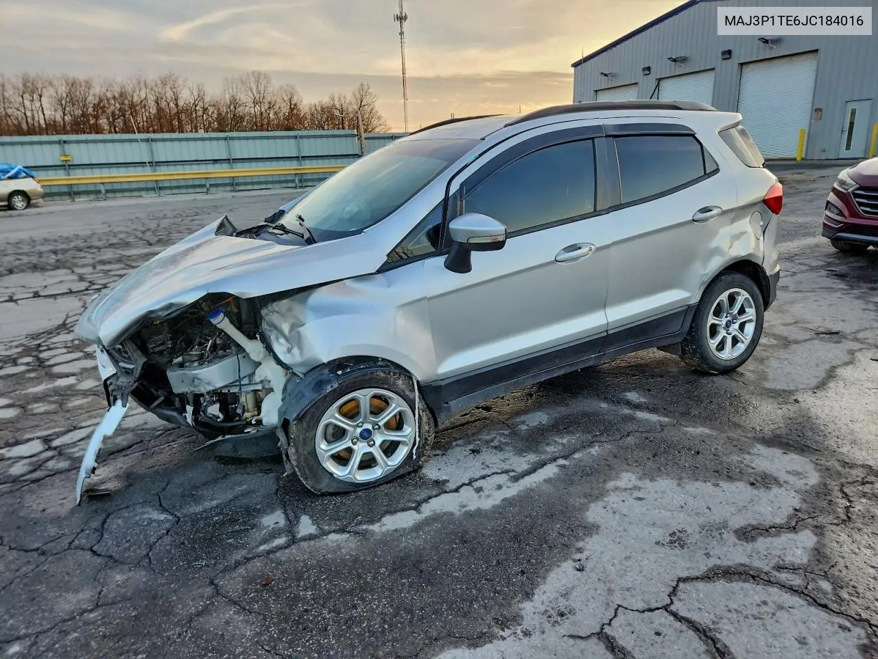 MAJ3P1TE6JC184016 2018 Ford Ecosport Se