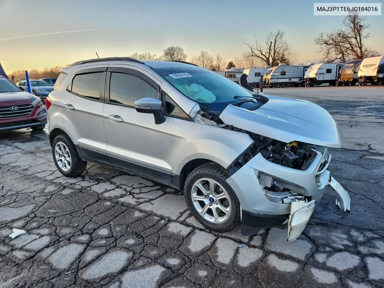 MAJ3P1TE6JC184016 2018 Ford Ecosport Se