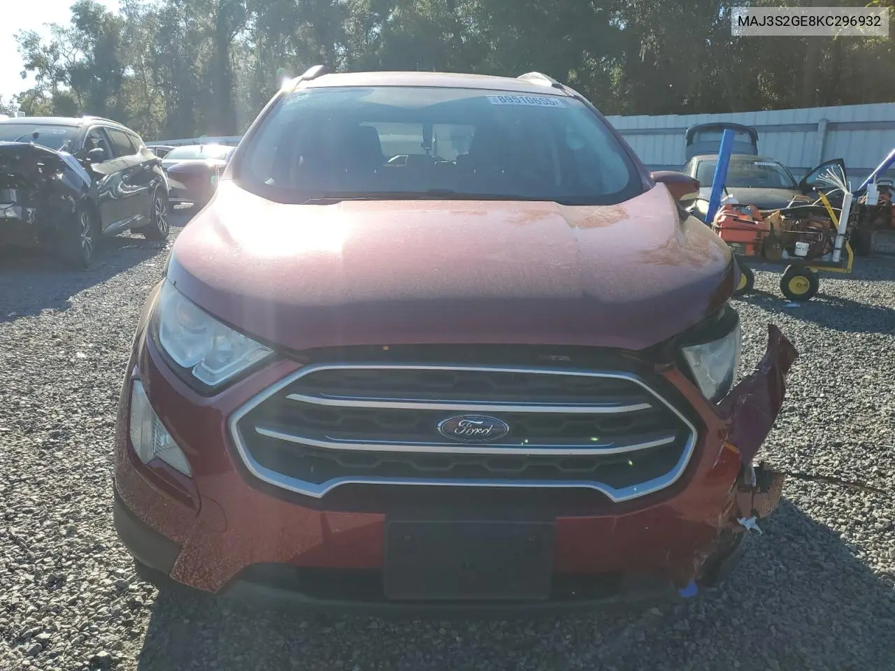 MAJ3S2GE8KC296932 2019 Ford Ecosport Se