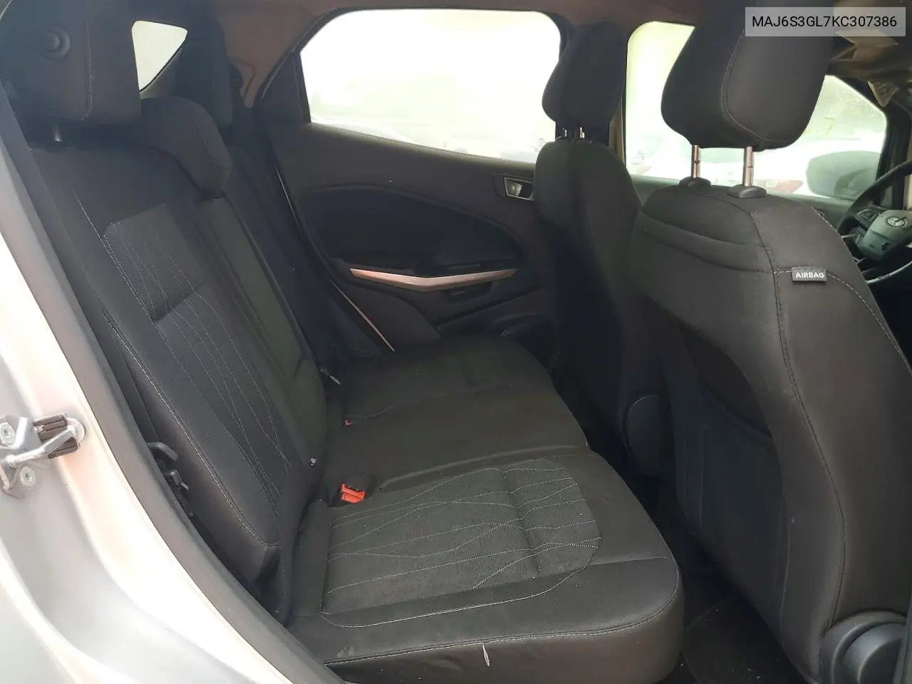 2019 Ford Ecosport Se VIN: MAJ6S3GL7KC307386 Lot: 55073036