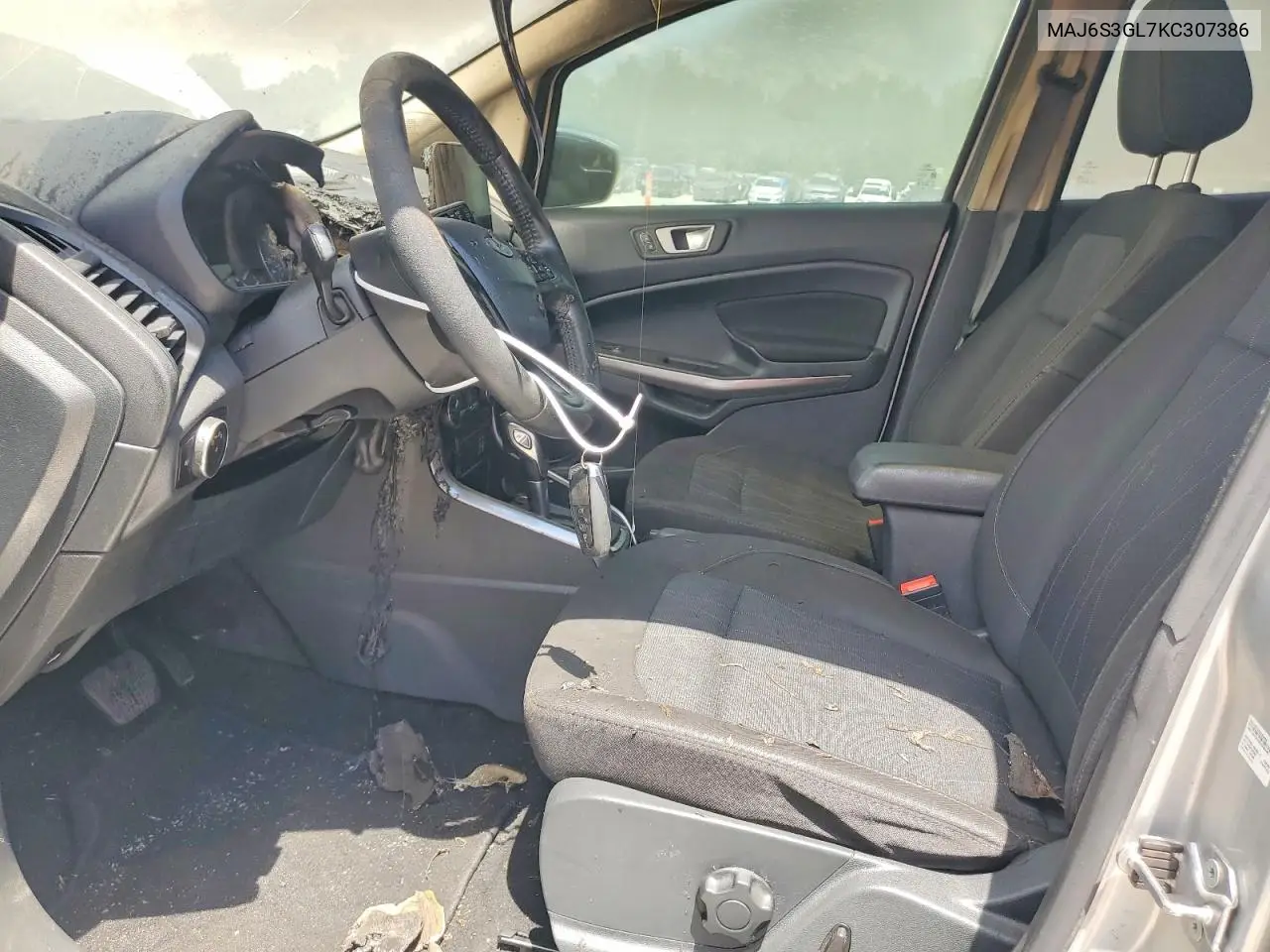 2019 Ford Ecosport Se VIN: MAJ6S3GL7KC307386 Lot: 55073036