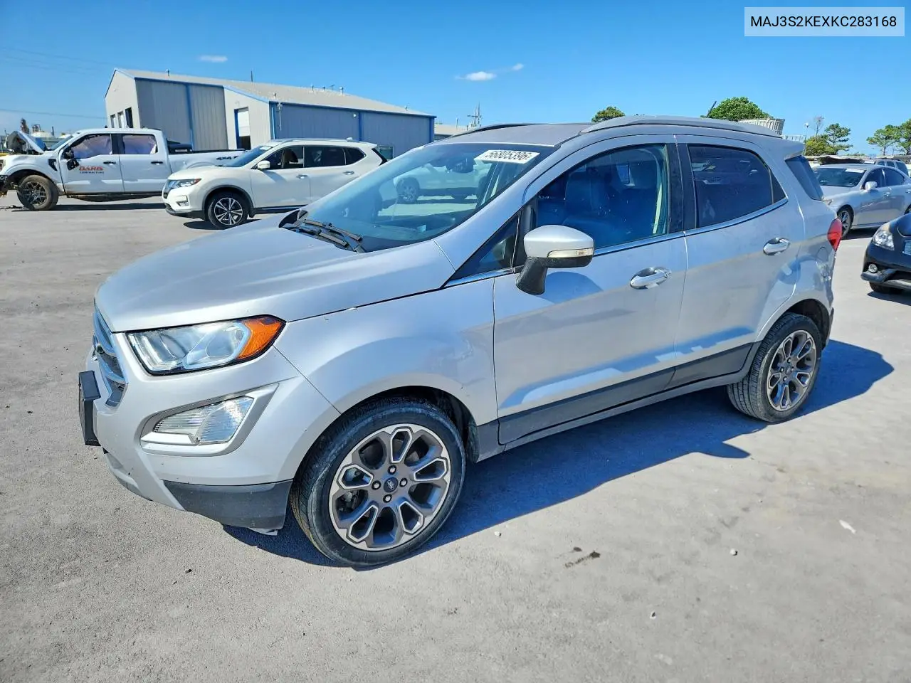 2019 Ford Ecosport Titanium VIN: MAJ3S2KEXKC283168 Lot: 56805396