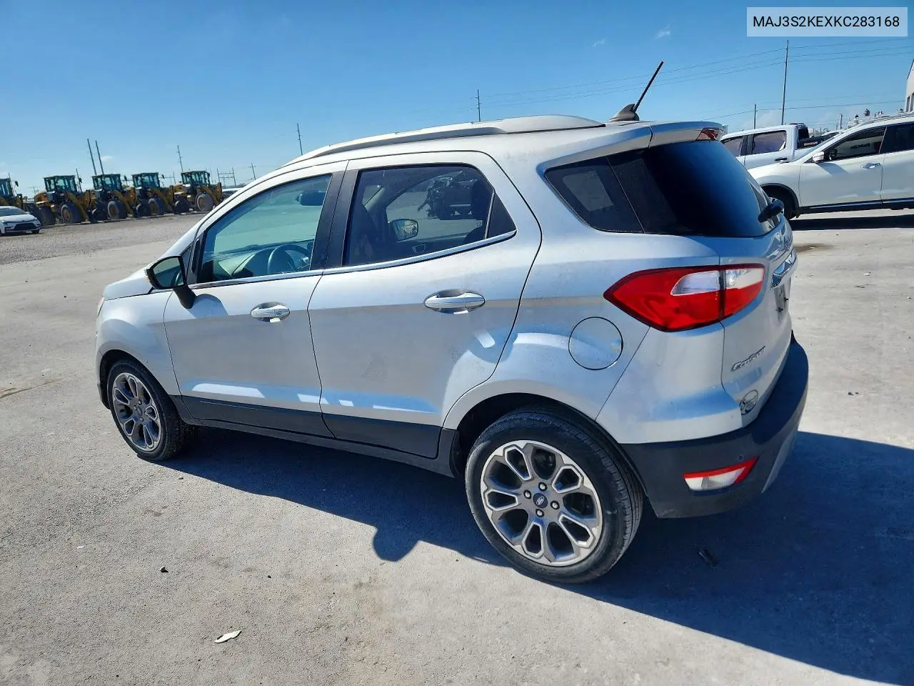 2019 Ford Ecosport Titanium VIN: MAJ3S2KEXKC283168 Lot: 56805396