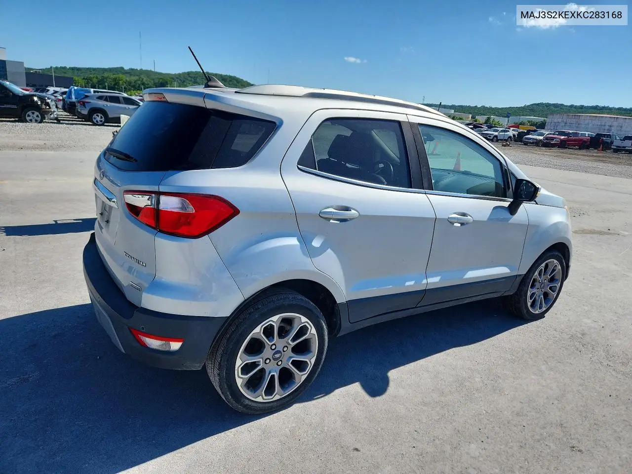 2019 Ford Ecosport Titanium VIN: MAJ3S2KEXKC283168 Lot: 56805396
