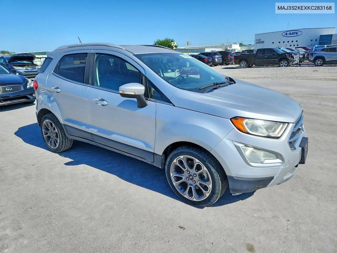 2019 Ford Ecosport Titanium VIN: MAJ3S2KEXKC283168 Lot: 56805396