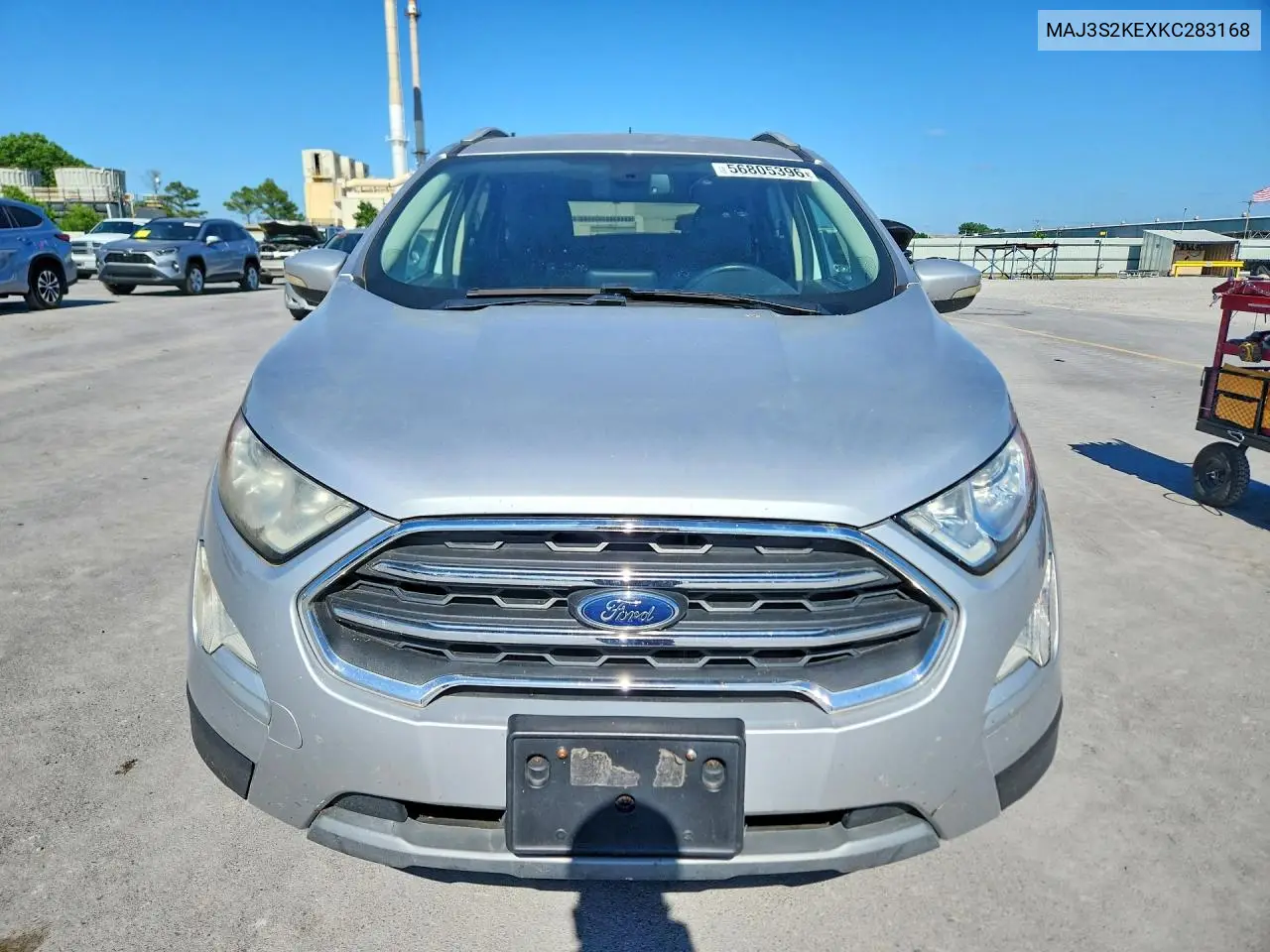 2019 Ford Ecosport Titanium VIN: MAJ3S2KEXKC283168 Lot: 56805396