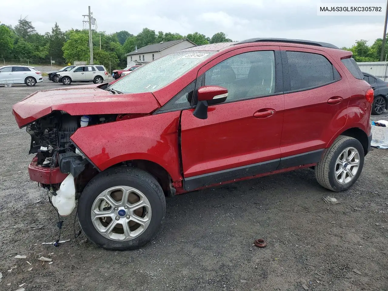 2019 Ford Ecosport Se VIN: MAJ6S3GL5KC305782 Lot: 56961946
