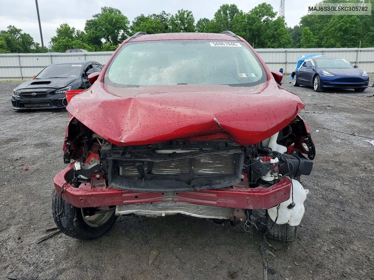 2019 Ford Ecosport Se VIN: MAJ6S3GL5KC305782 Lot: 56961946