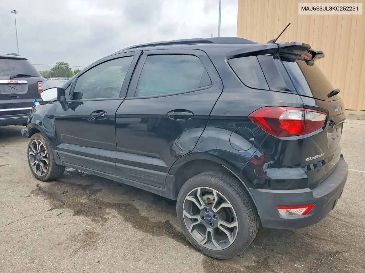 2019 Ford Ecosport Ses VIN: MAJ6S3JL8KC252231 Lot: 56966526