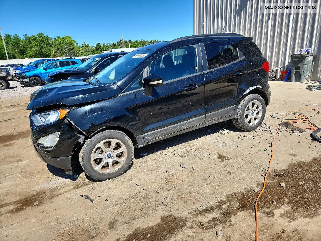 2019 Ford Ecosport Se VIN: MAJ3S2GE0KC300908 Lot: 57438856