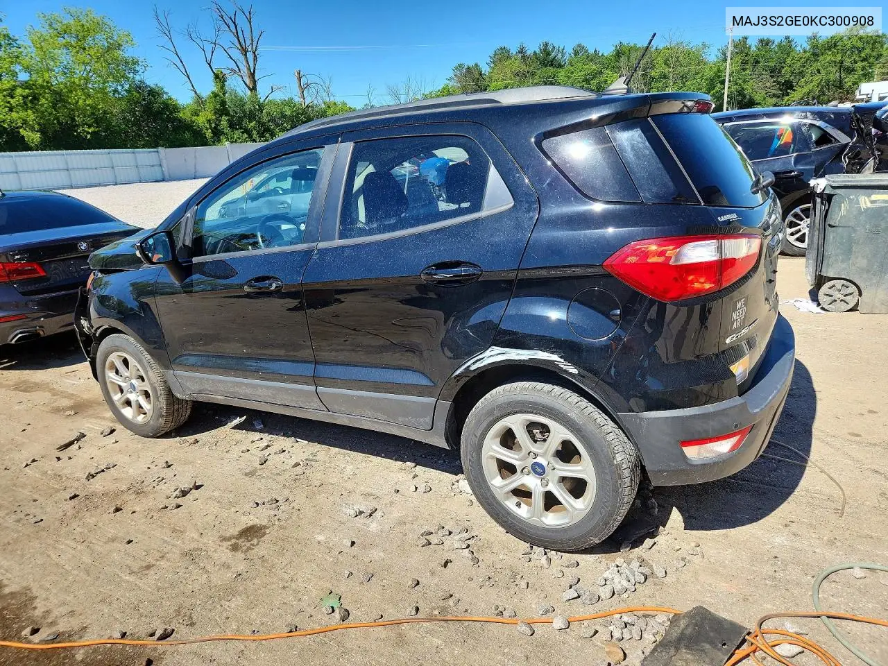 2019 Ford Ecosport Se VIN: MAJ3S2GE0KC300908 Lot: 57438856