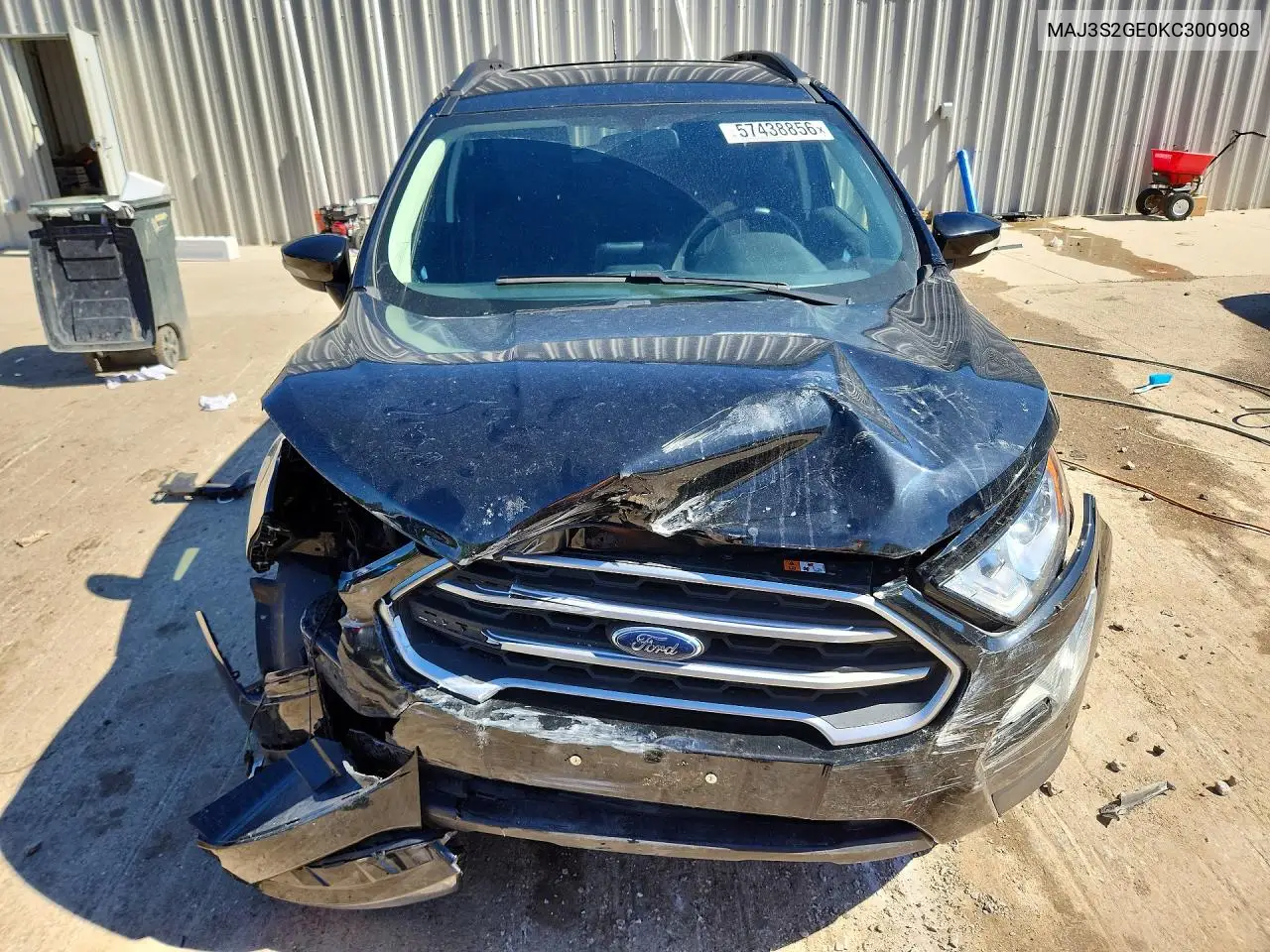 2019 Ford Ecosport Se VIN: MAJ3S2GE0KC300908 Lot: 57438856