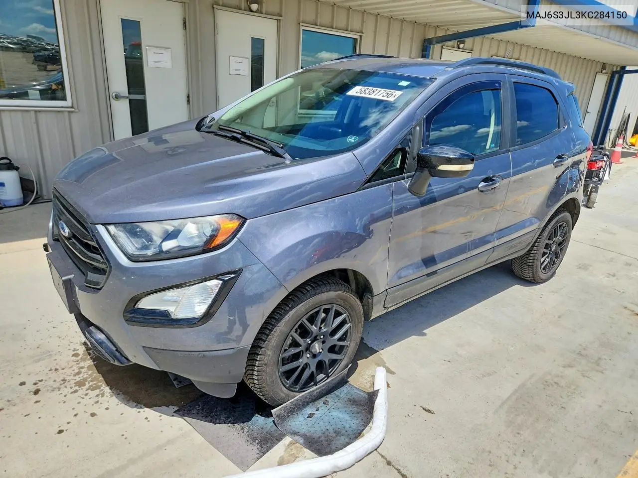 2019 Ford Ecosport Ses VIN: MAJ6S3JL3KC284150 Lot: 58381756