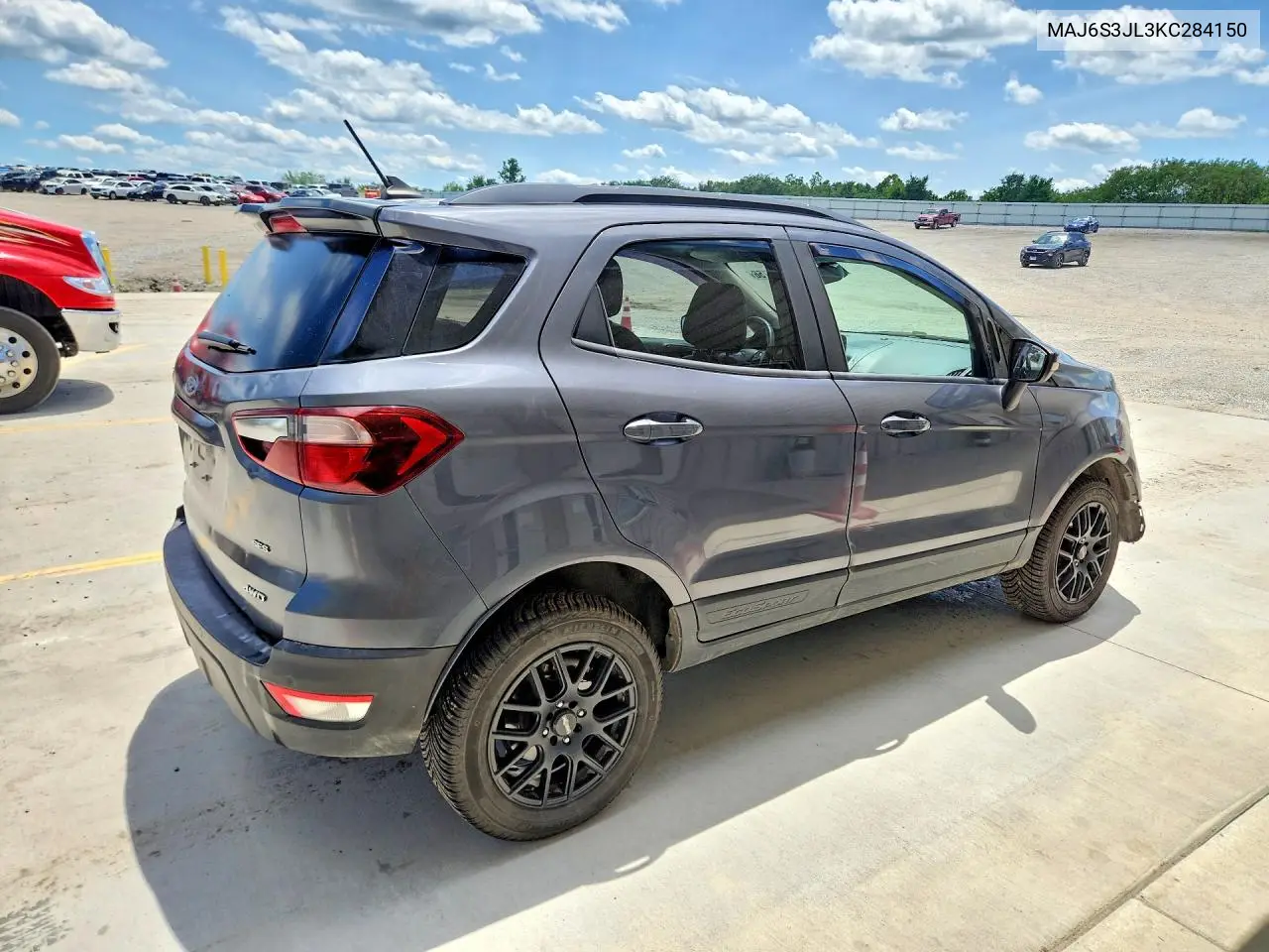 2019 Ford Ecosport Ses VIN: MAJ6S3JL3KC284150 Lot: 58381756