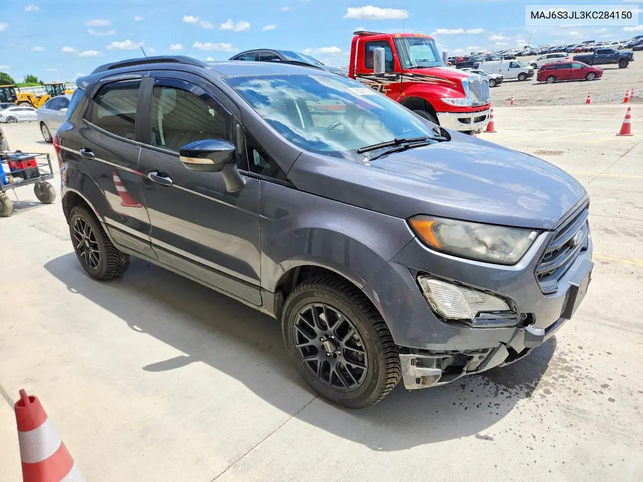 2019 Ford Ecosport Ses VIN: MAJ6S3JL3KC284150 Lot: 58381756