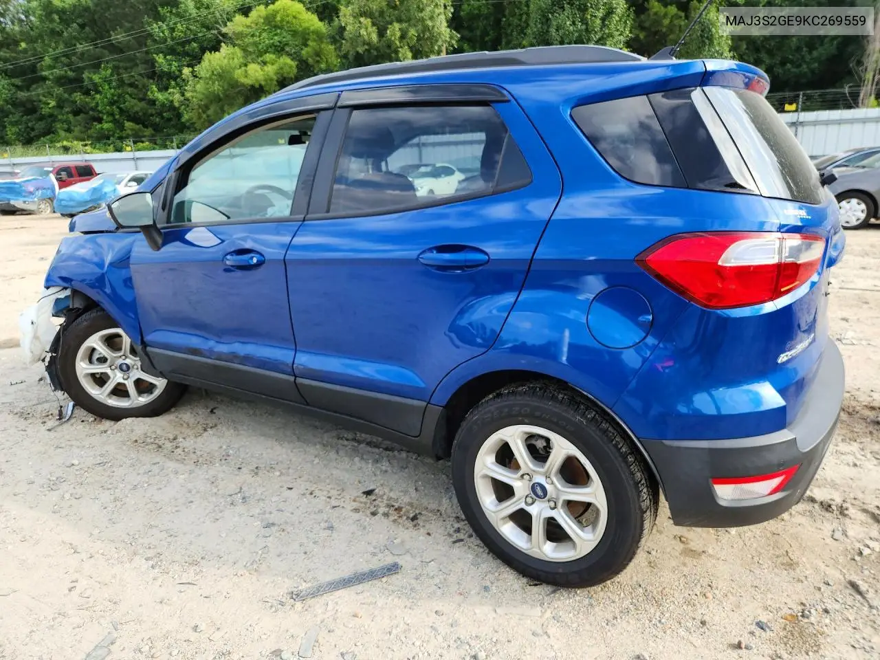2019 Ford Ecosport Se VIN: MAJ3S2GE9KC269559 Lot: 58935366