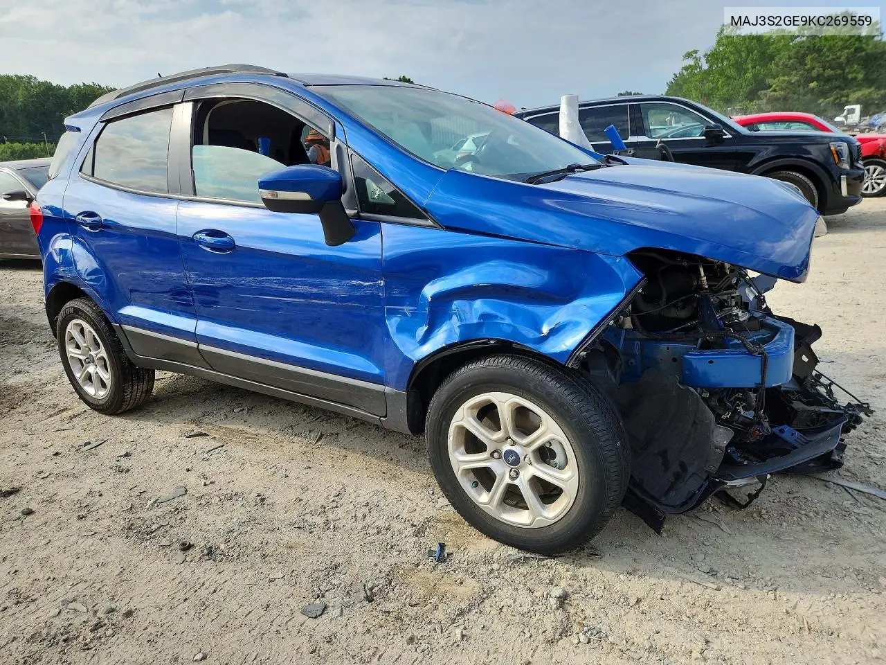 2019 Ford Ecosport Se VIN: MAJ3S2GE9KC269559 Lot: 58935366
