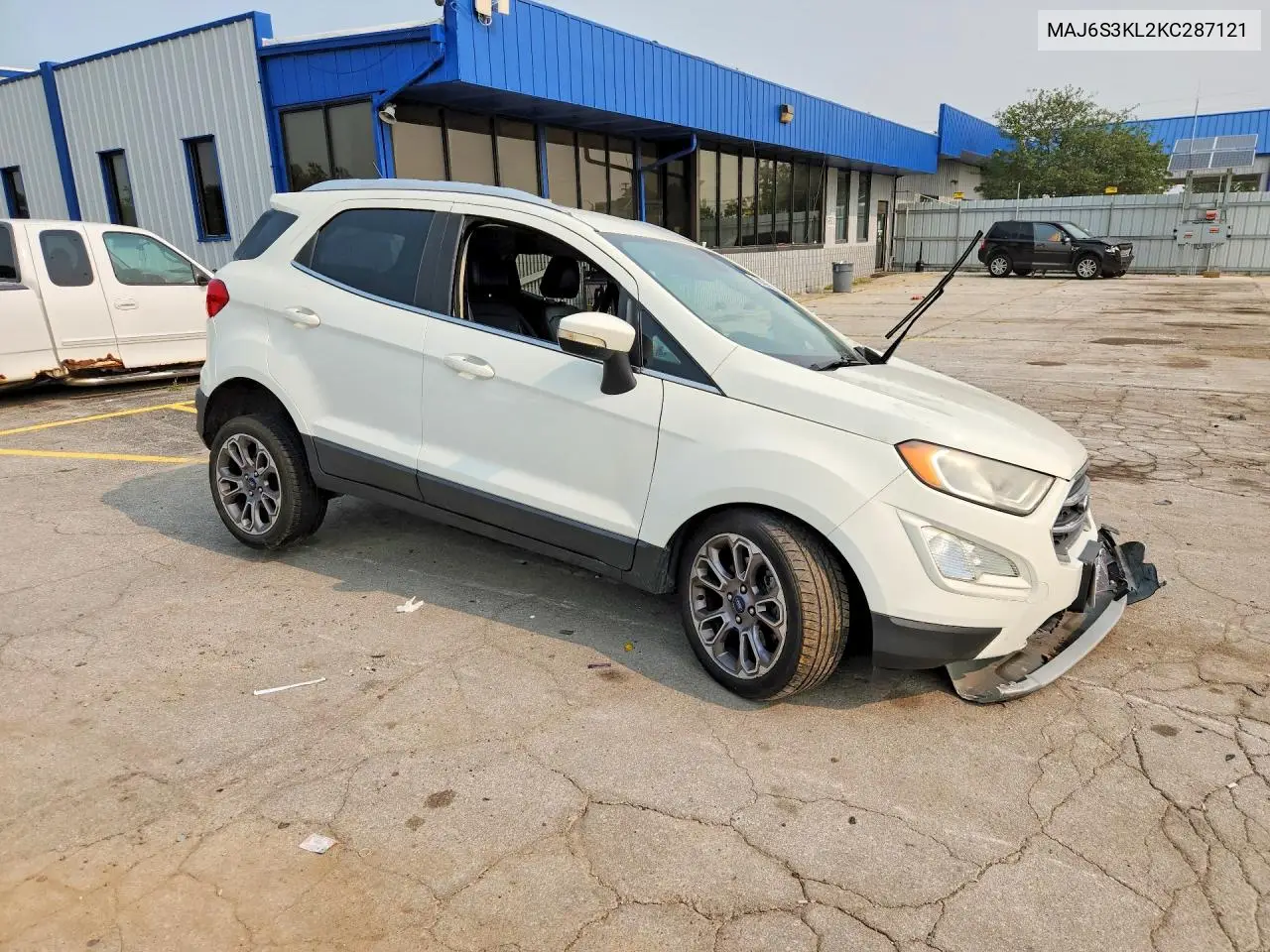 2019 Ford Ecosport Titanium VIN: MAJ6S3KL2KC287121 Lot: 59404716