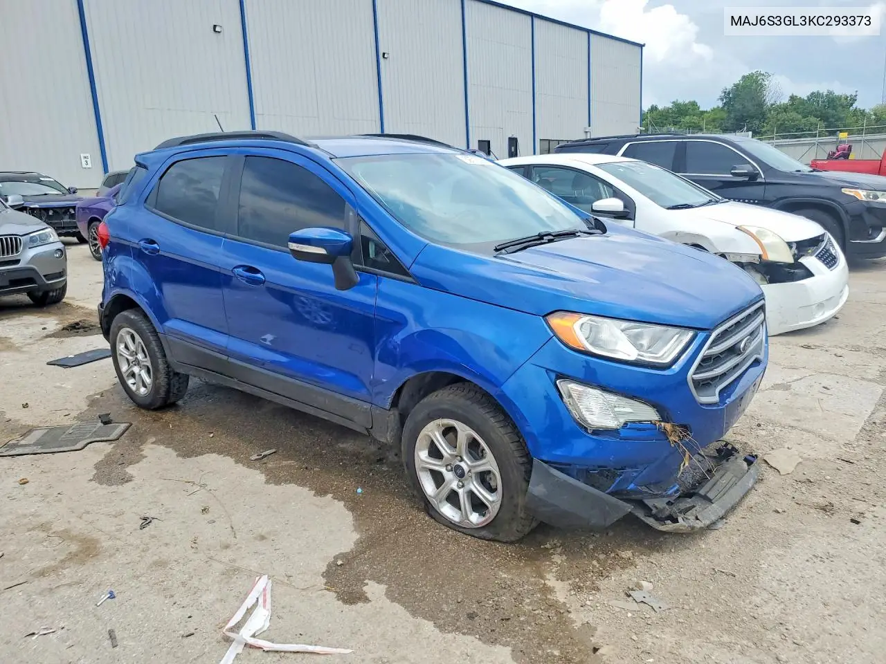 2019 Ford Ecosport Se VIN: MAJ6S3GL3KC293373 Lot: 59718386