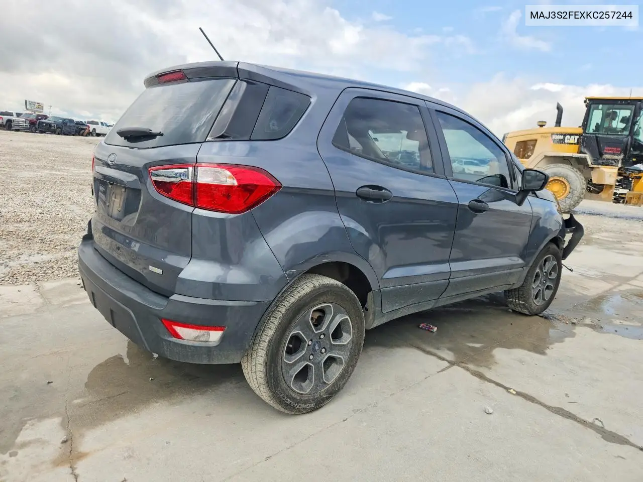 2019 Ford Ecosport S VIN: MAJ3S2FEXKC257244 Lot: 59732066