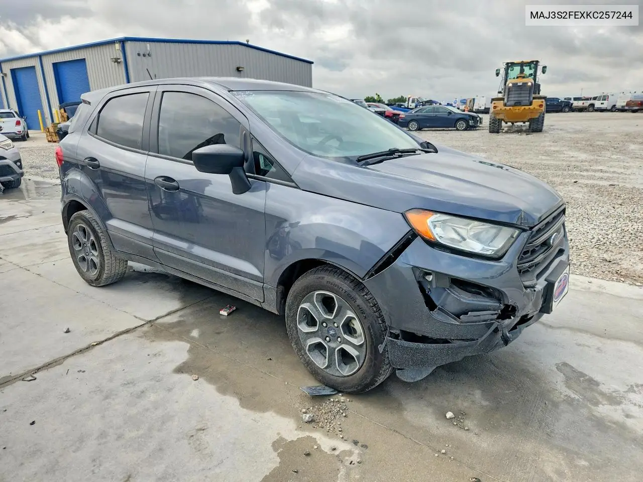 2019 Ford Ecosport S VIN: MAJ3S2FEXKC257244 Lot: 59732066