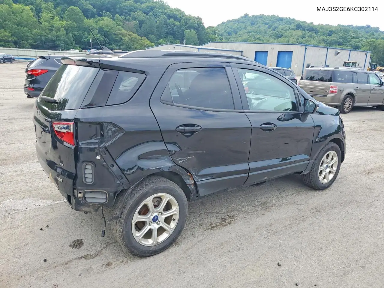 2019 Ford Ecosport Se VIN: MAJ3S2GE6KC302114 Lot: 60301766
