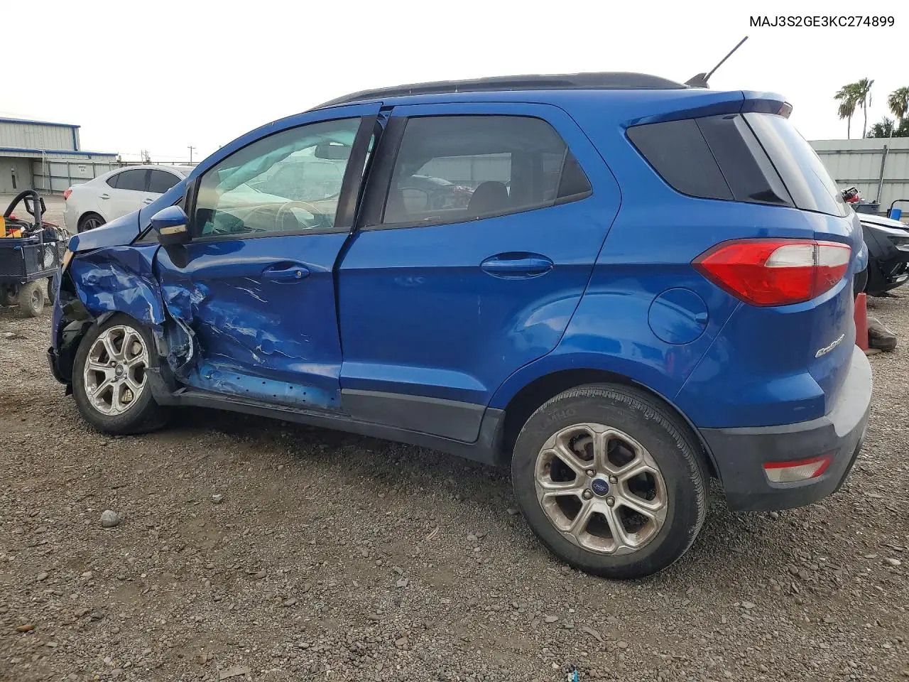 2019 Ford Ecosport Se VIN: MAJ3S2GE3KC274899 Lot: 60473326